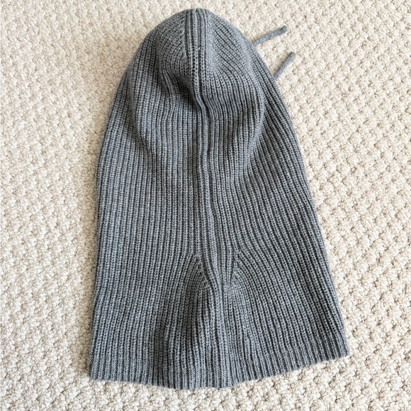 NWT! Le Bop • Heather Grey Florence Balaclava Knit Hood. - Picture 5 of 6